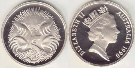 1990 Australia 5 Cents (Proof) A005123